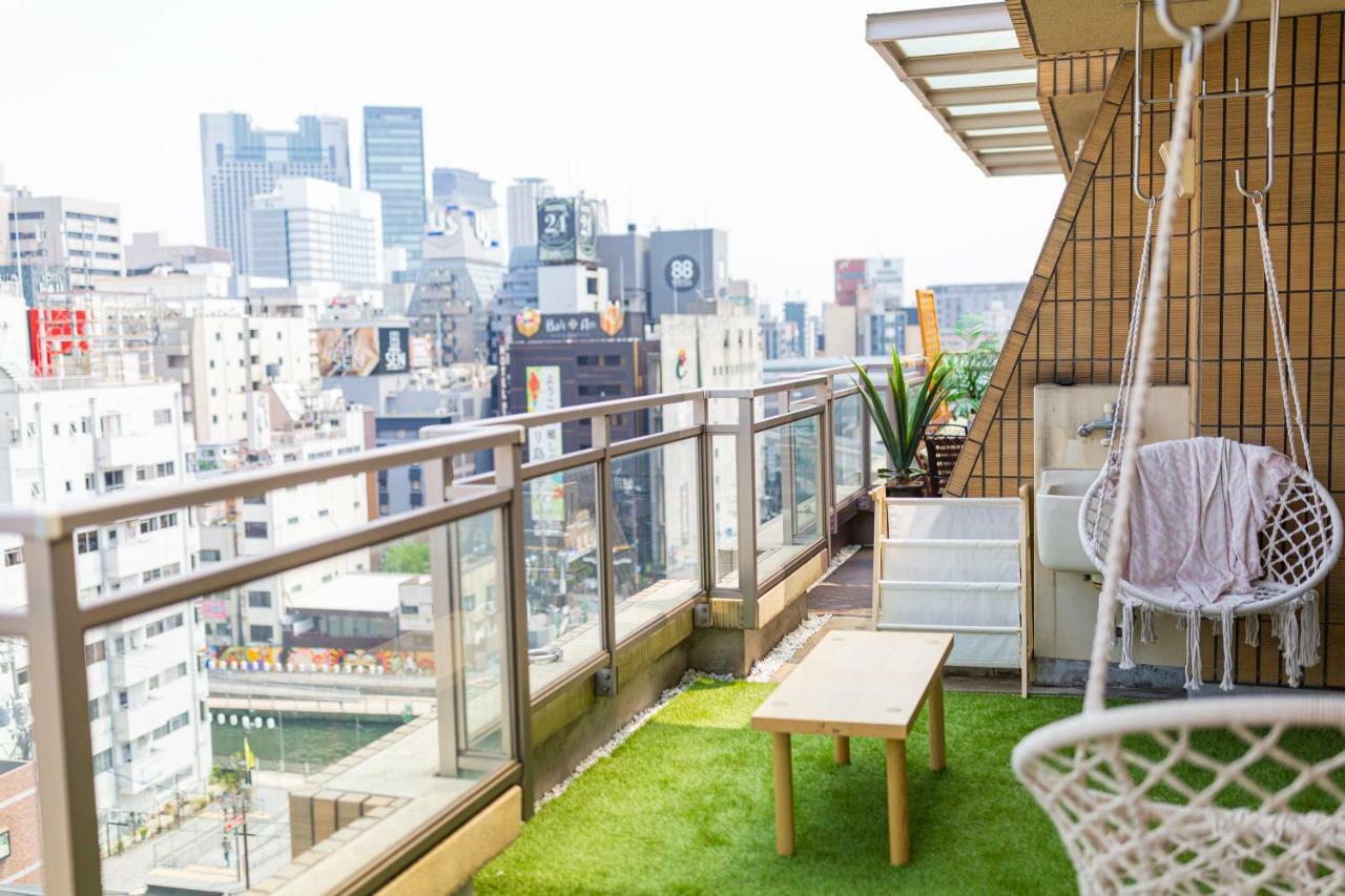 Aparthotel Chuan House - Amemura Ōsaka Exterior foto